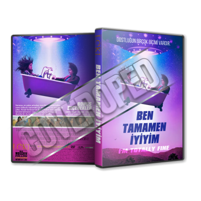 Ben Tamamen İyiyim - I'm Totally Fine - 2022 Türkçe Dvd Cover Tasarımı